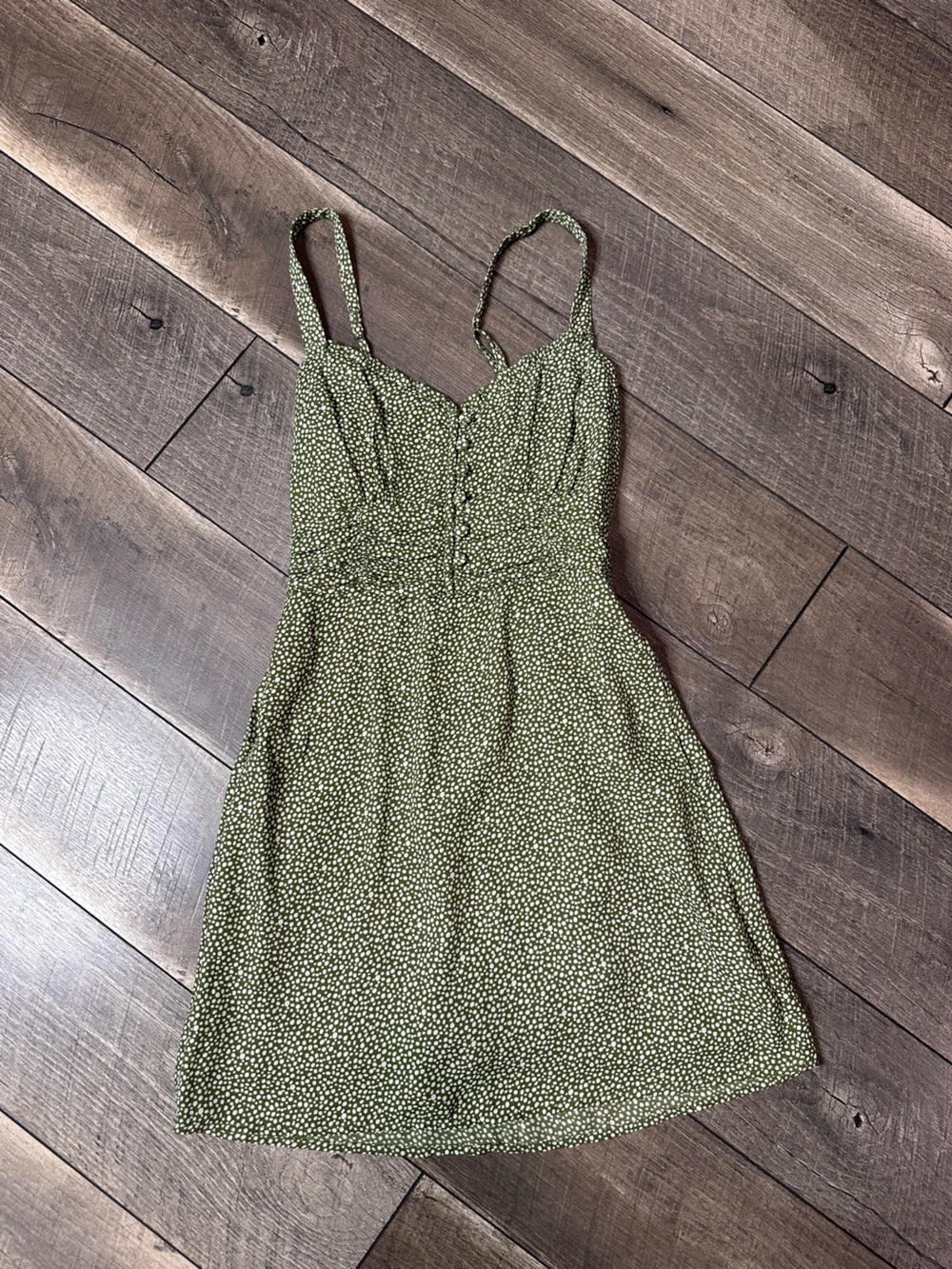 Abercrombie Smocked Back Mini Dress